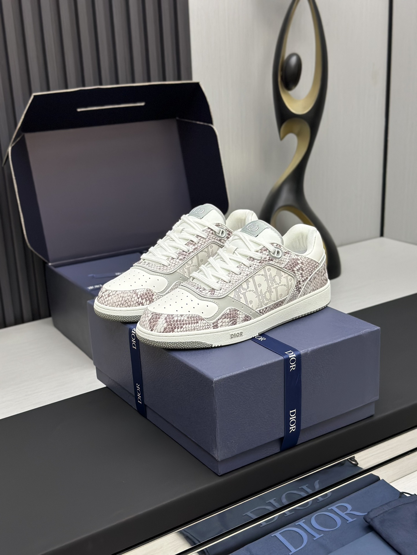 Dior Male Basic Shoes Mesh Breathable