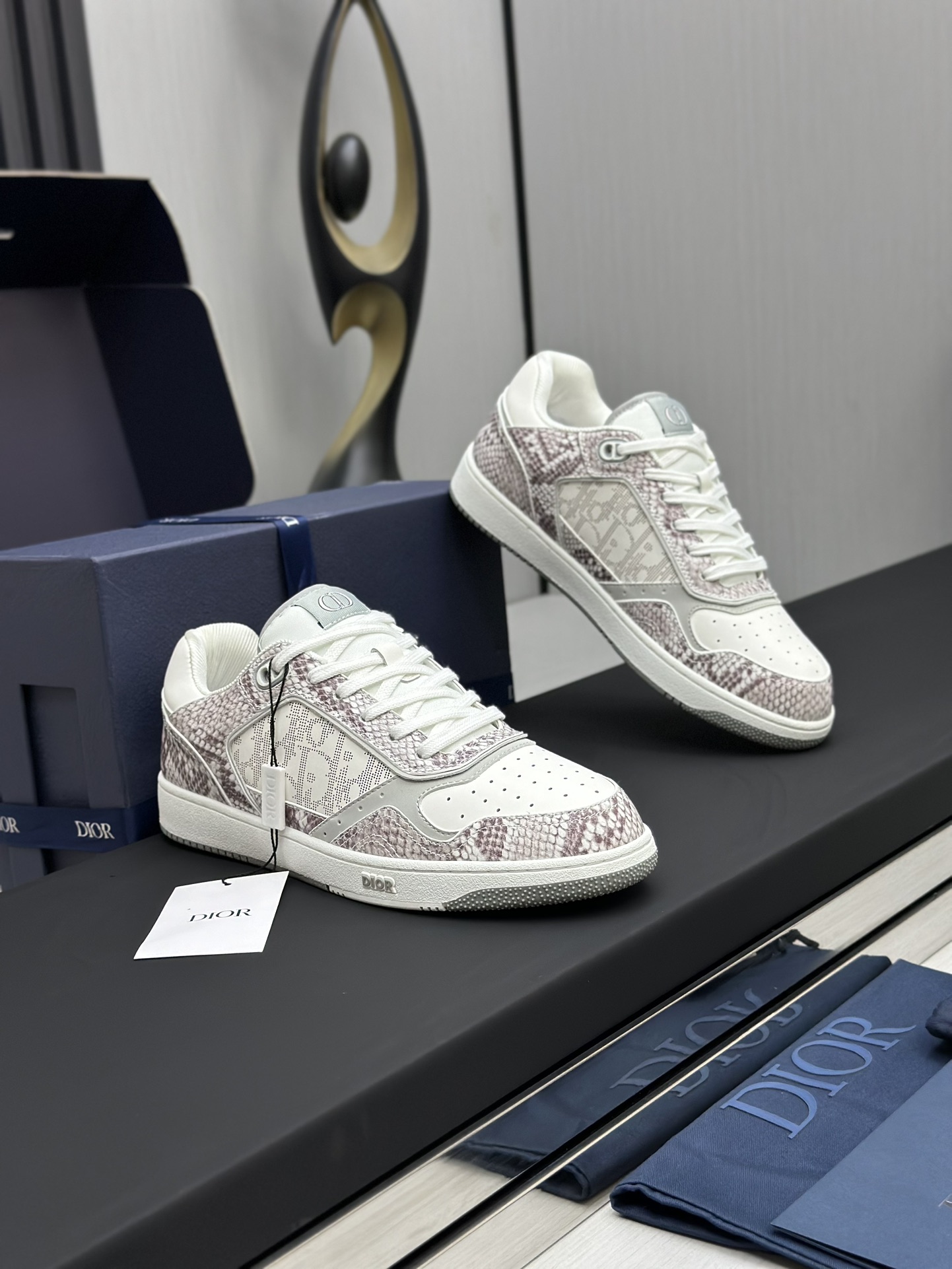 Dior Male Basic Shoes Mesh Breathable