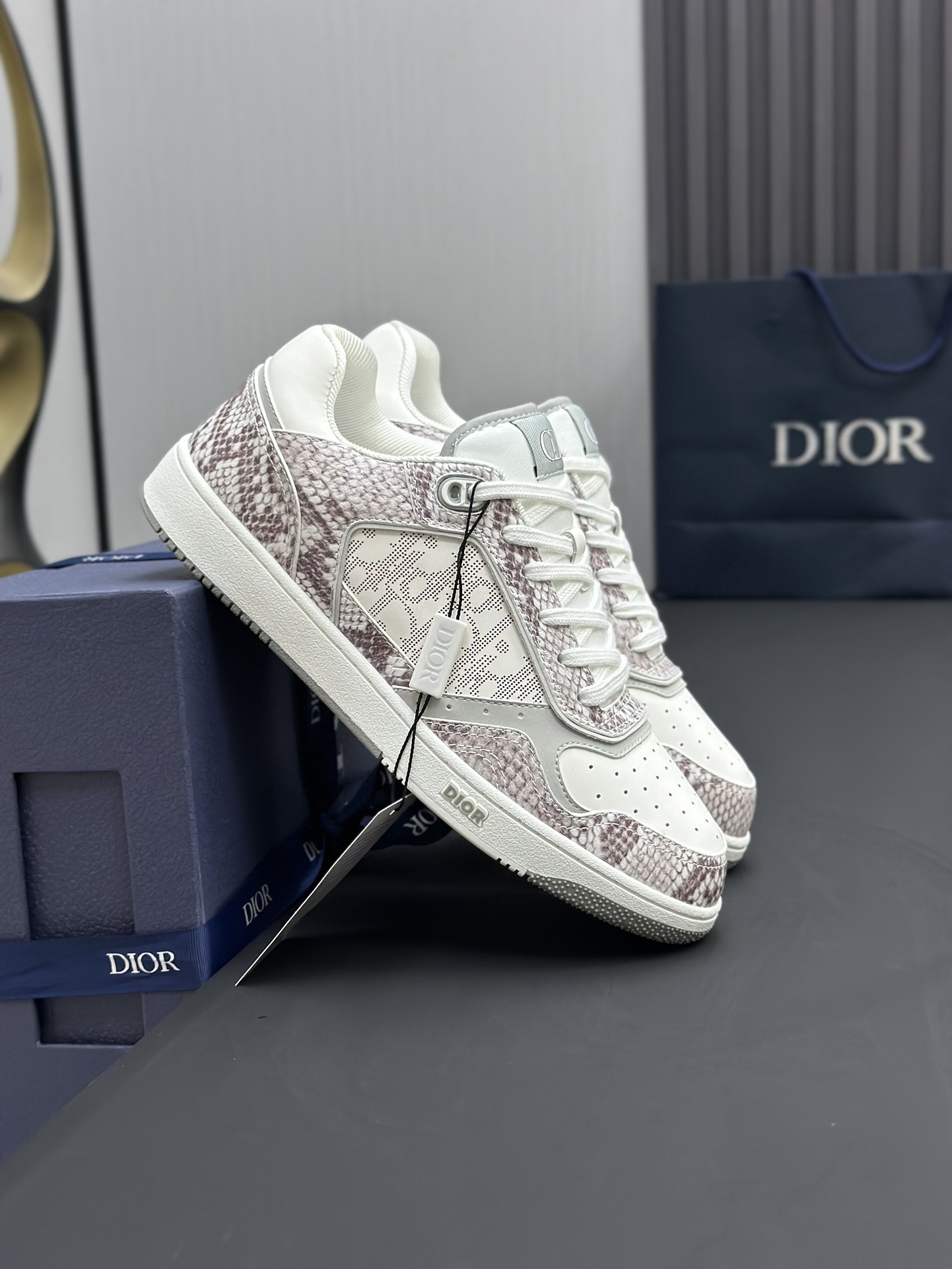 Dior Male Basic Shoes Mesh Breathable