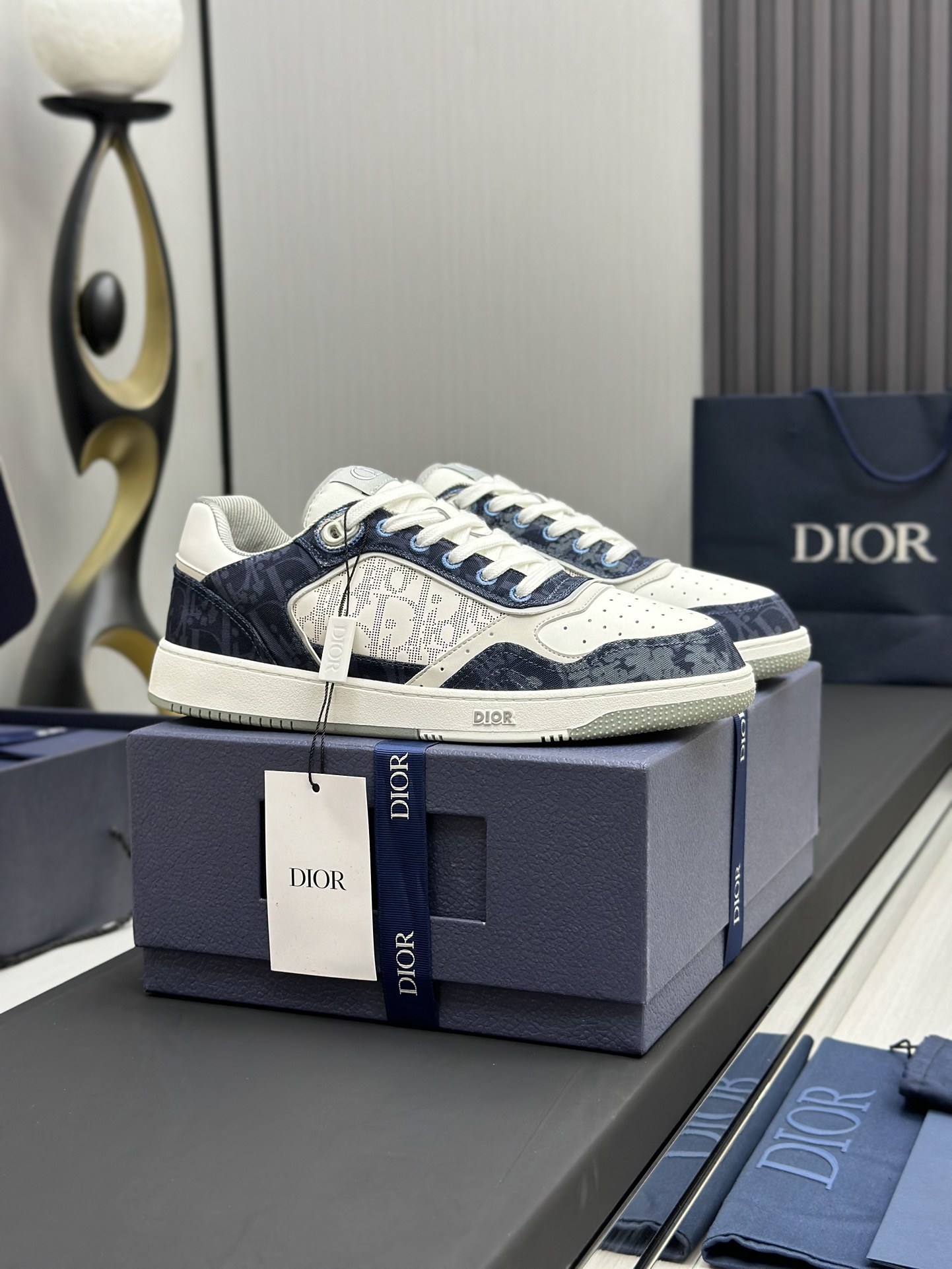 Dior Male Basic Shoes Mesh Breathable