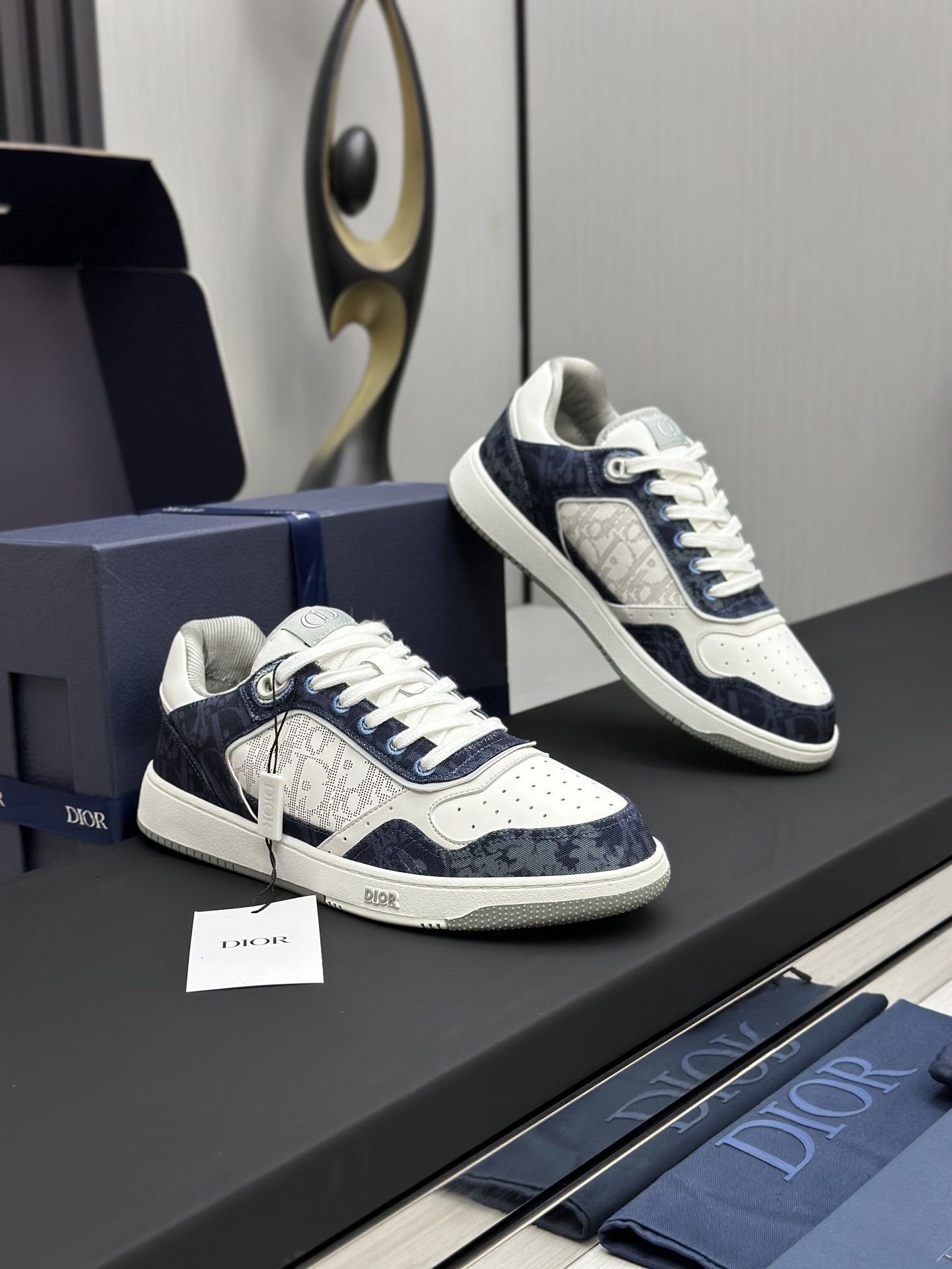 Dior Male Basic Shoes Mesh Breathable