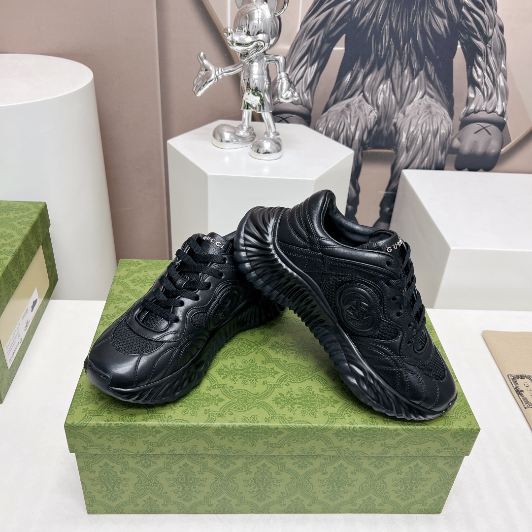 Gucci Male Basic Shoes Breathable