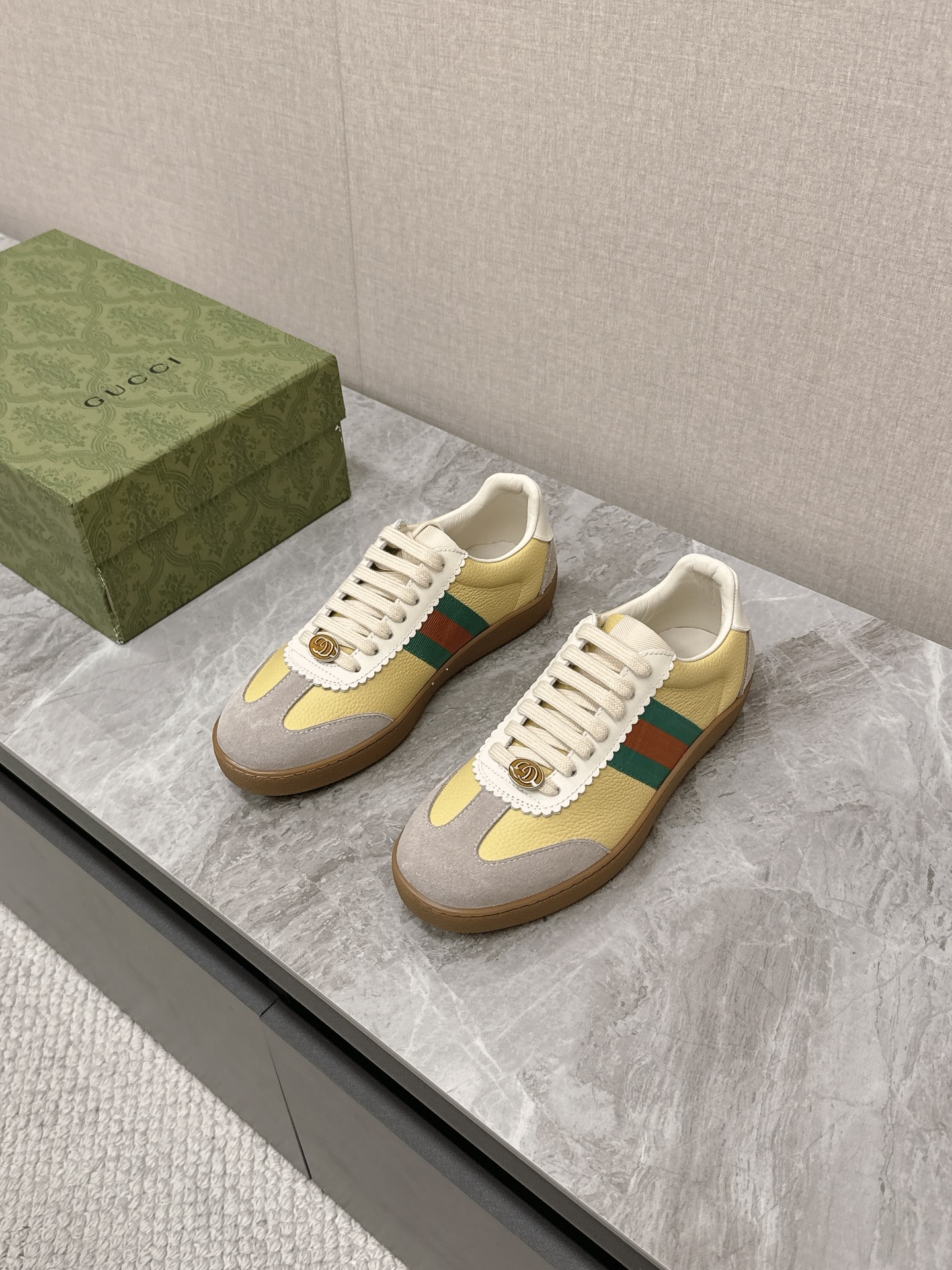 Gucci Male Sneakers Breathable S