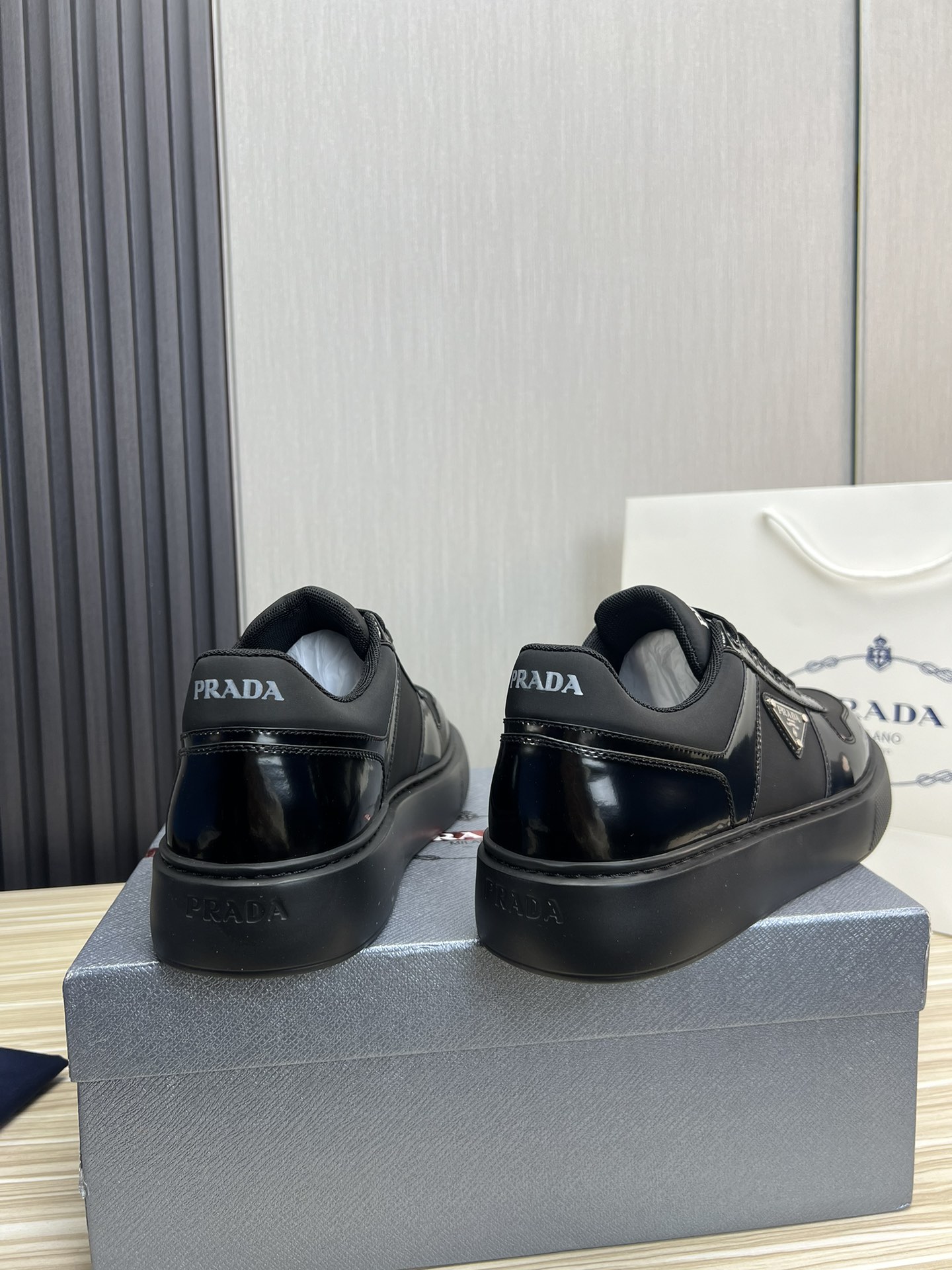 Prada Male Basic Shoes Mesh