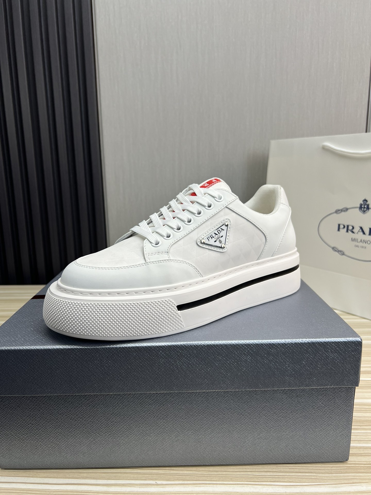 Prada Male Basic Shoes Mesh