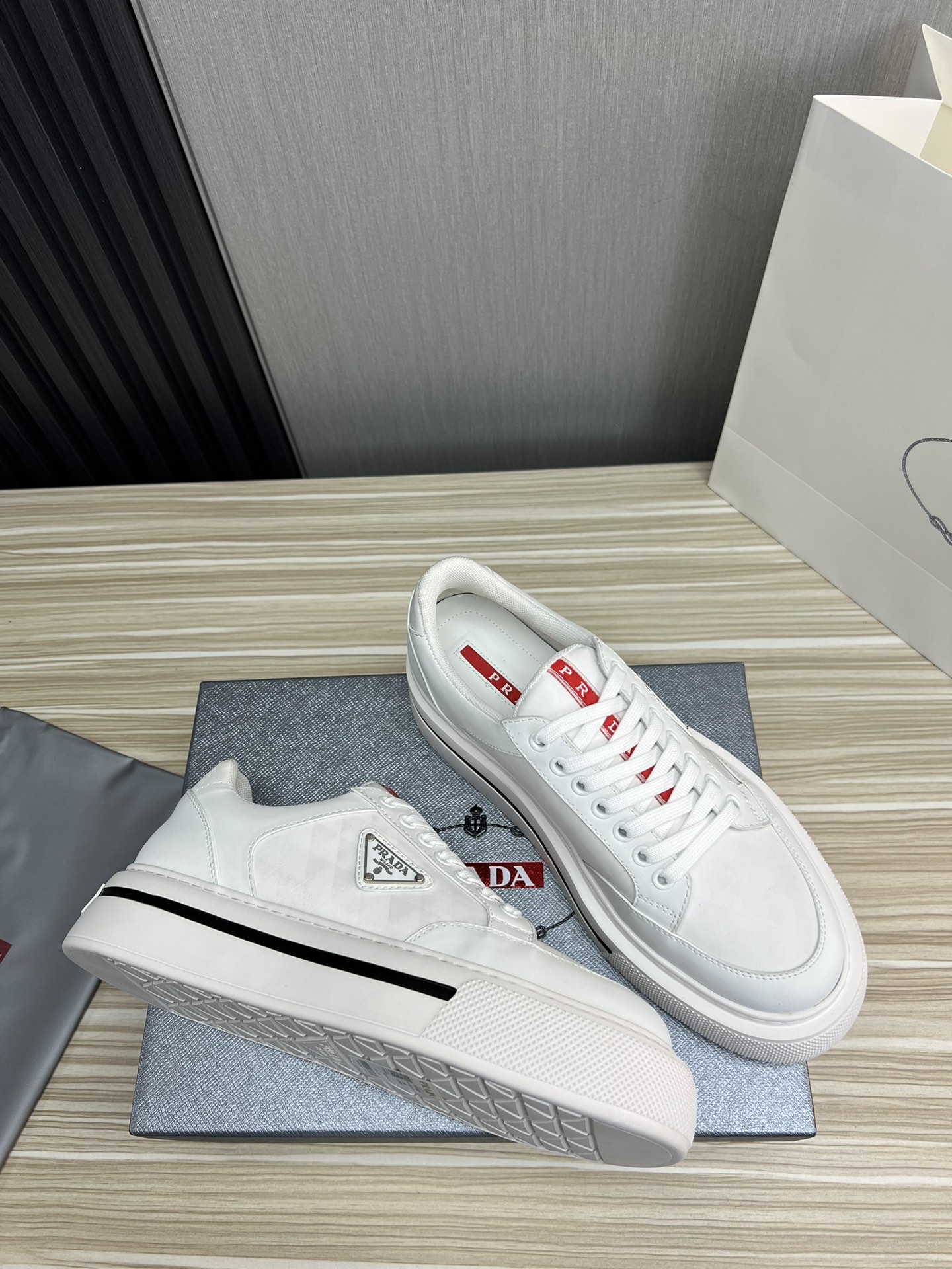 Prada Male Basic Shoes Mesh