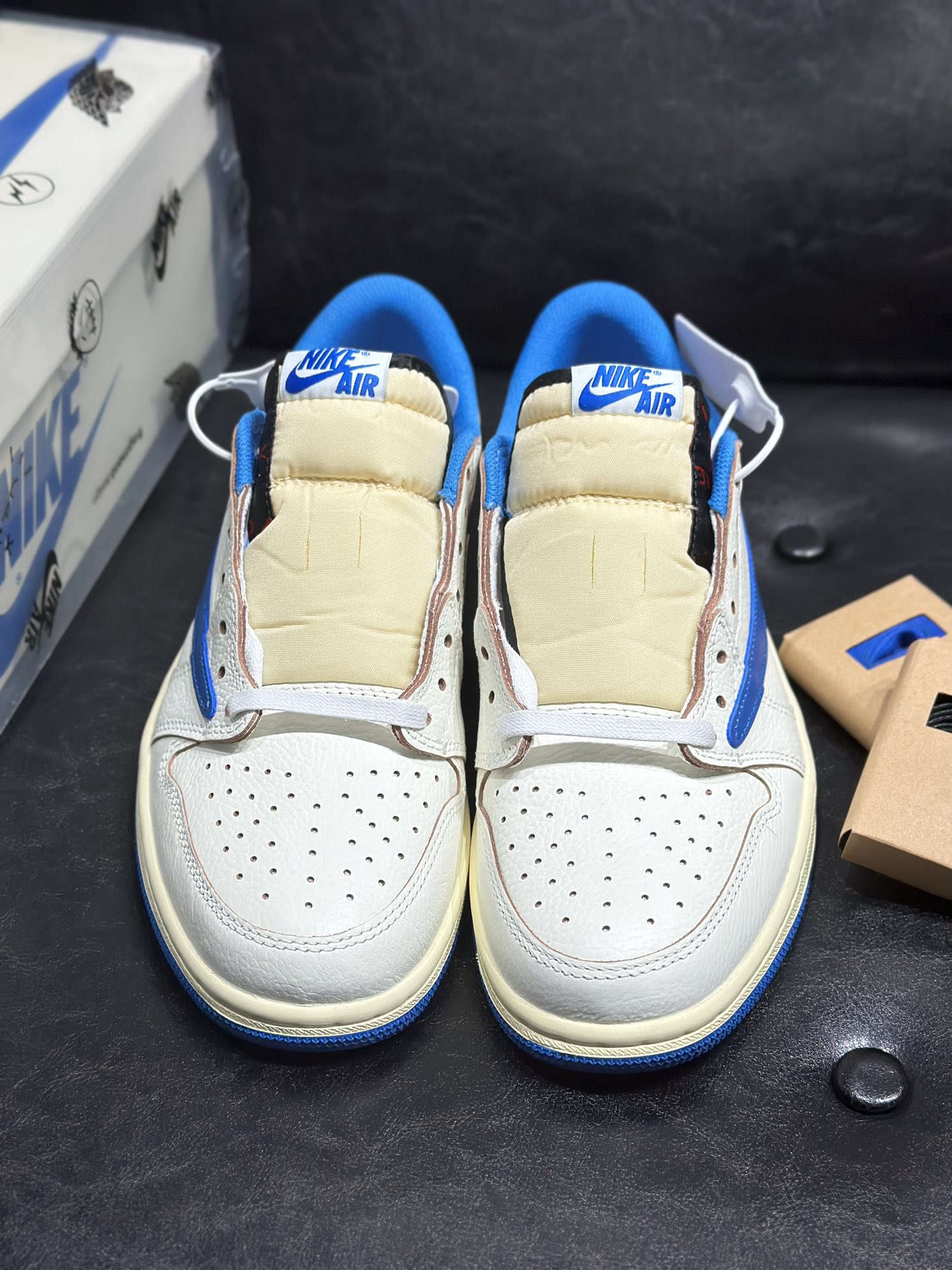 Jordan Nike Male Board Shoes Blue L-s