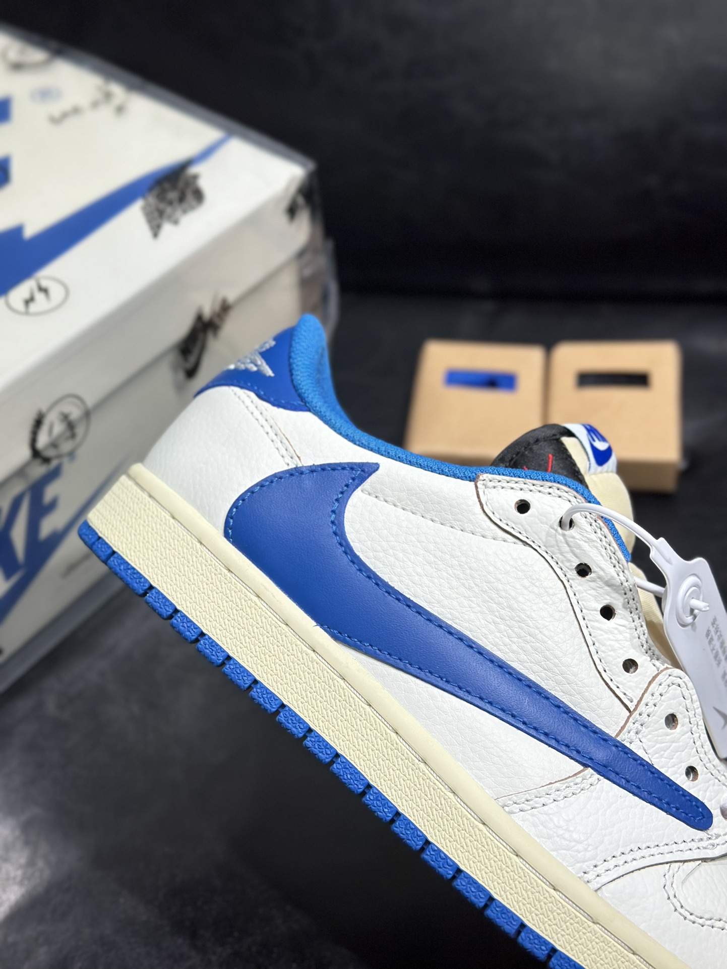 Jordan Nike Male Board Shoes Blue L-s