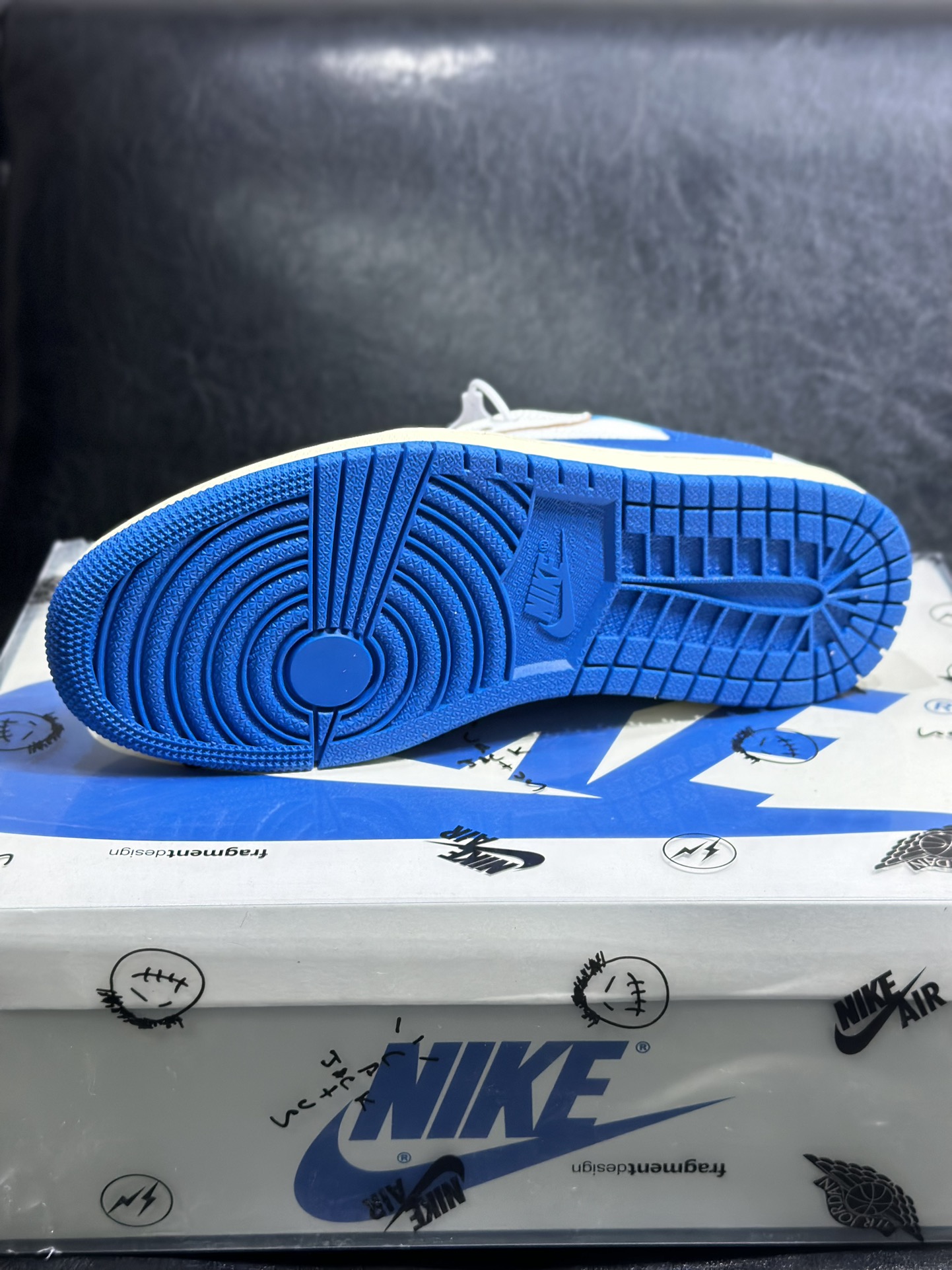 Jordan Nike Male Board Shoes Blue L-s