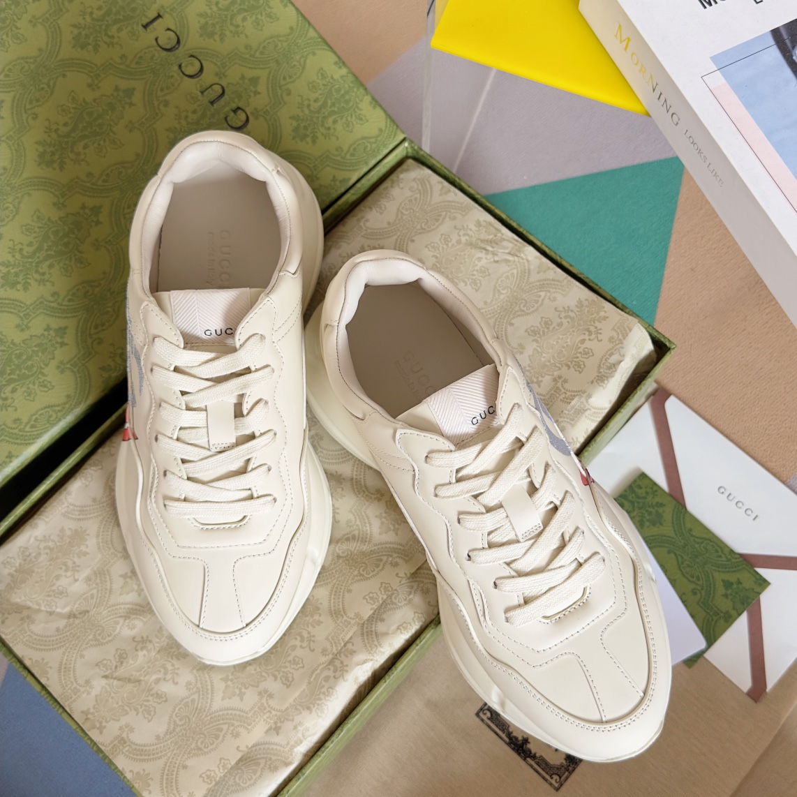 Gucci Male Sneakers White M-s