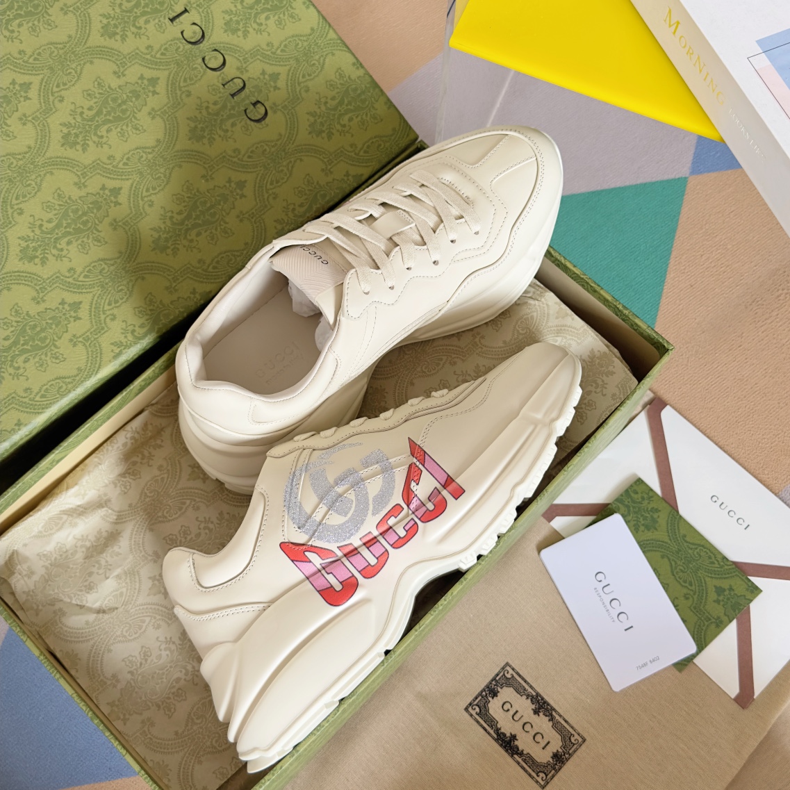 Gucci Male Sneakers White M-s