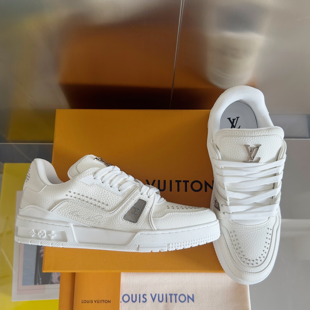 Louis Vuitton Male Board Shoes Breathable M-l-s