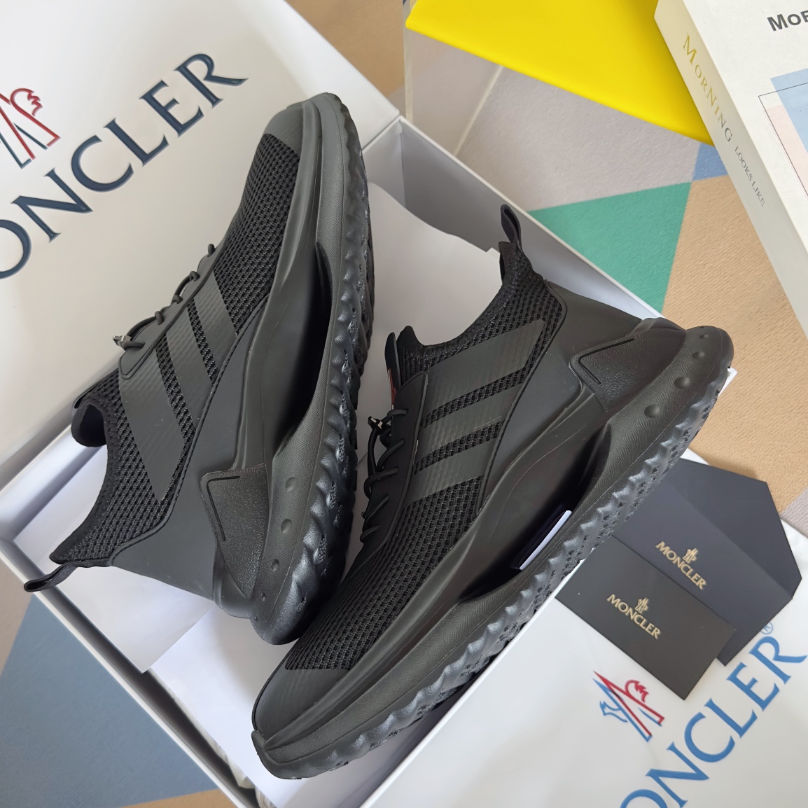 Moncler Male Sneakers Breathable M-l-s