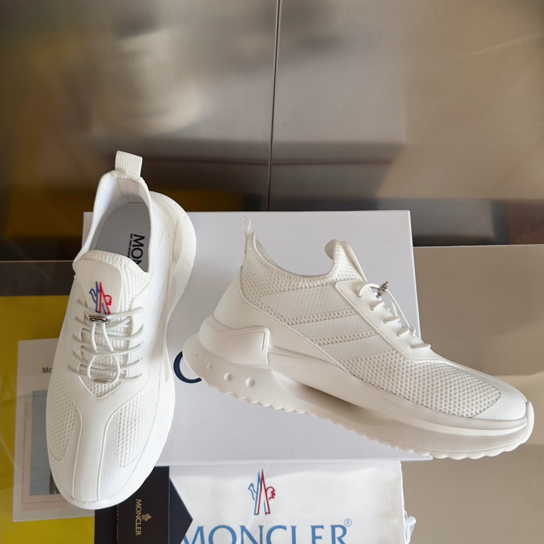Moncler Male Sneakers Breathable M-l-s