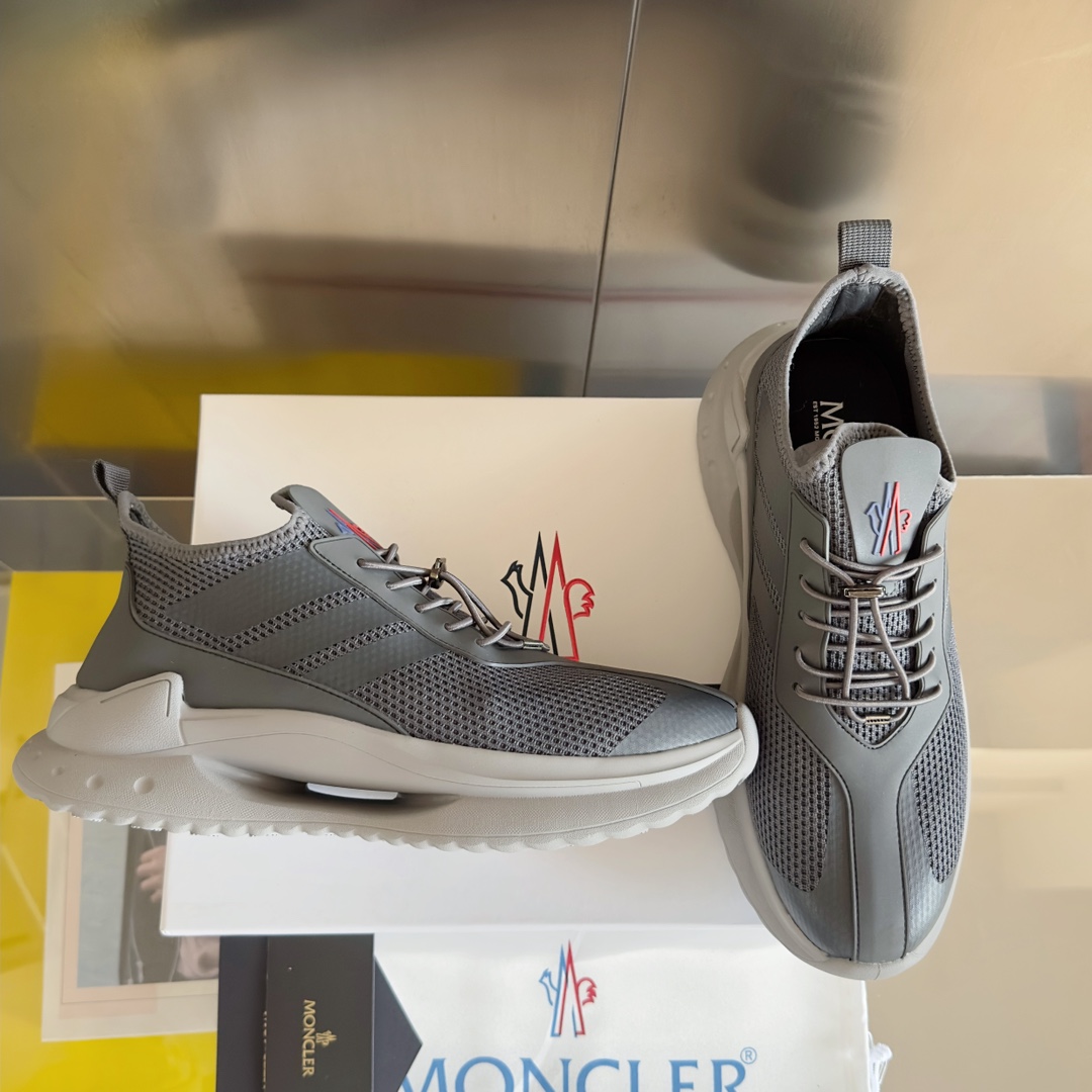 Moncler Male Sneakers Breathable M-l-s
