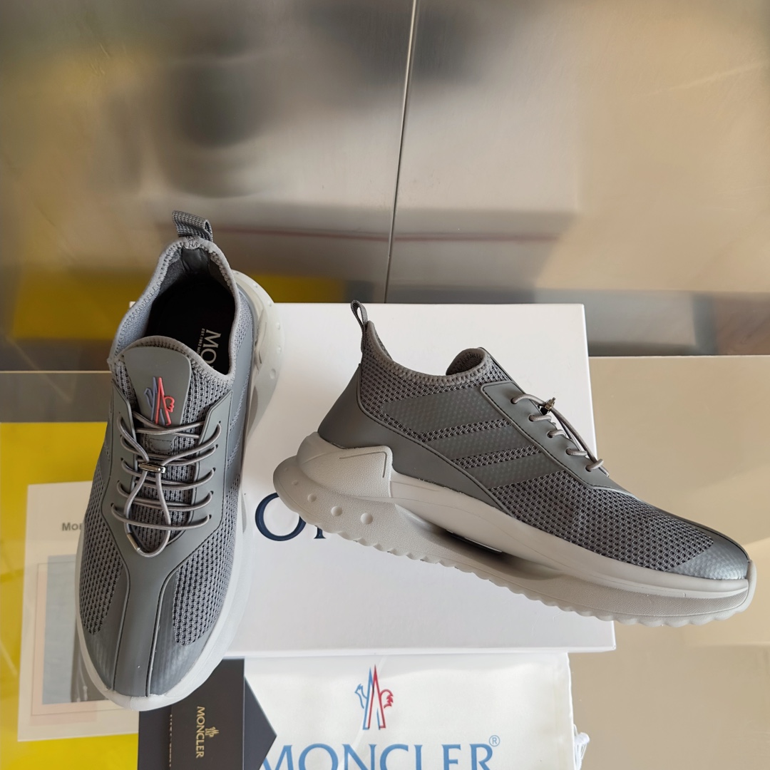 Moncler Male Sneakers Breathable M-l-s
