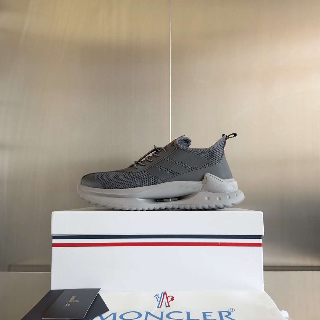 Moncler Male Sneakers Breathable M-l-s