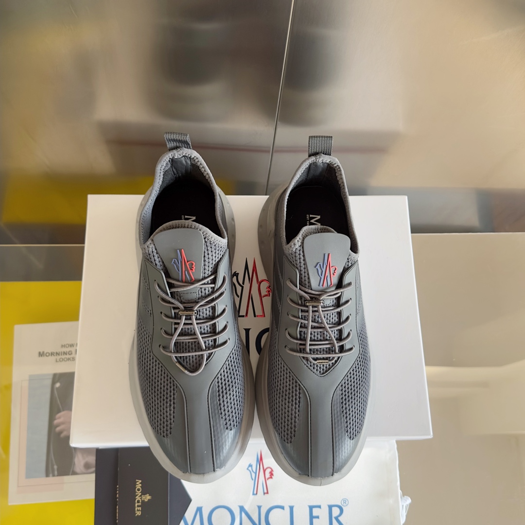 Moncler Male Sneakers Breathable M-l-s