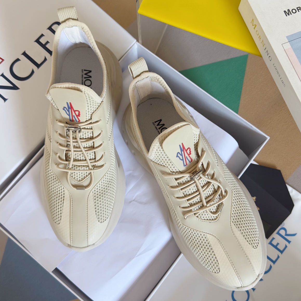 Moncler Male Sneakers Breathable M-l-s