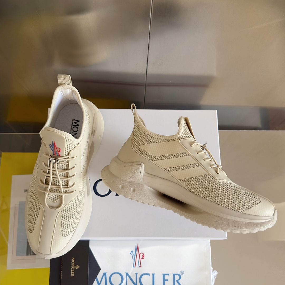 Moncler Male Sneakers Breathable M-l-s