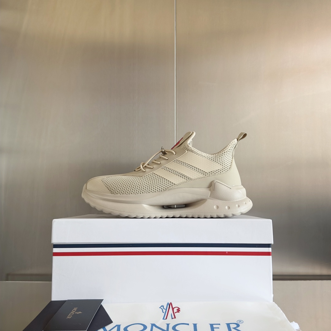 Moncler Male Sneakers Breathable M-l-s