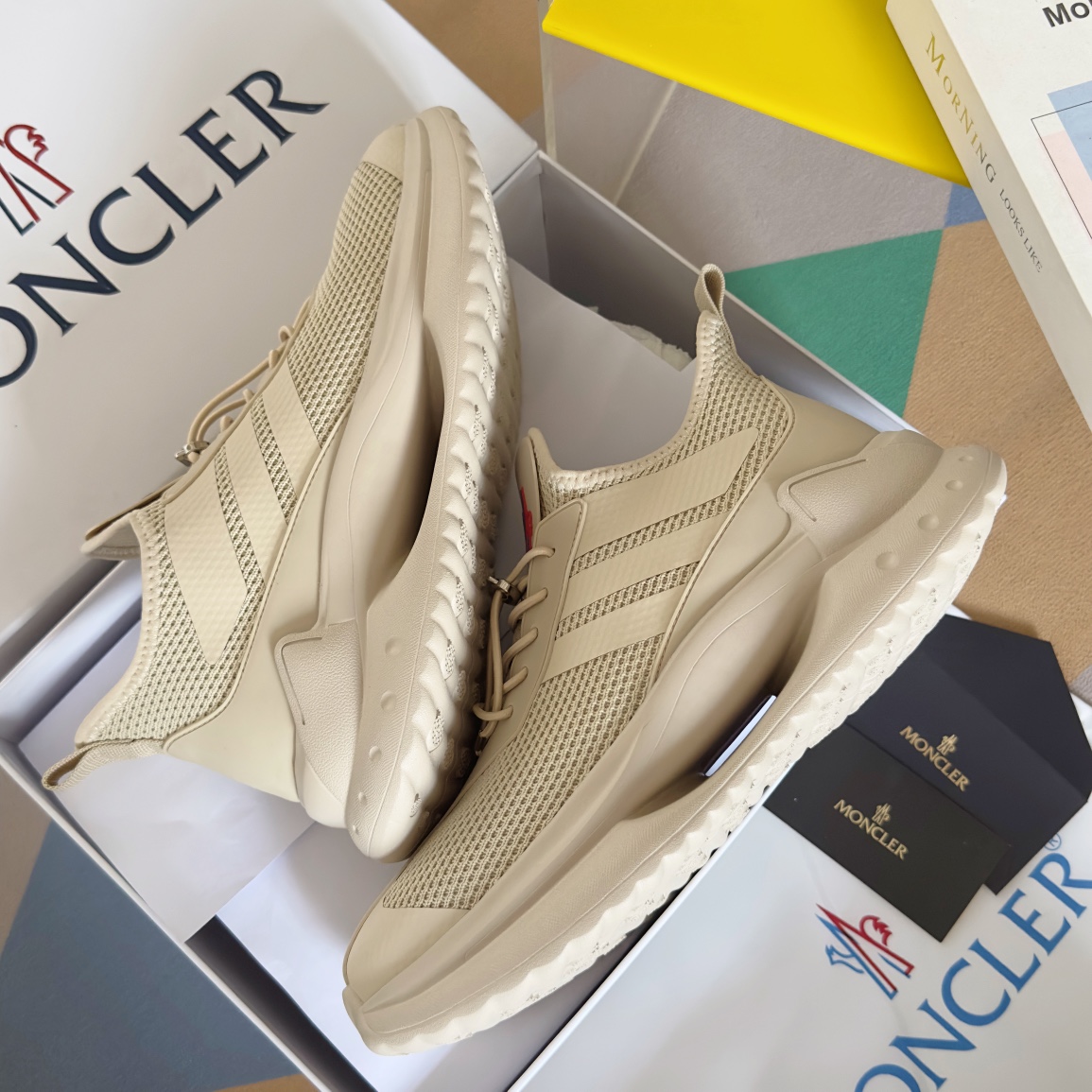 Moncler Male Sneakers Breathable M-l-s