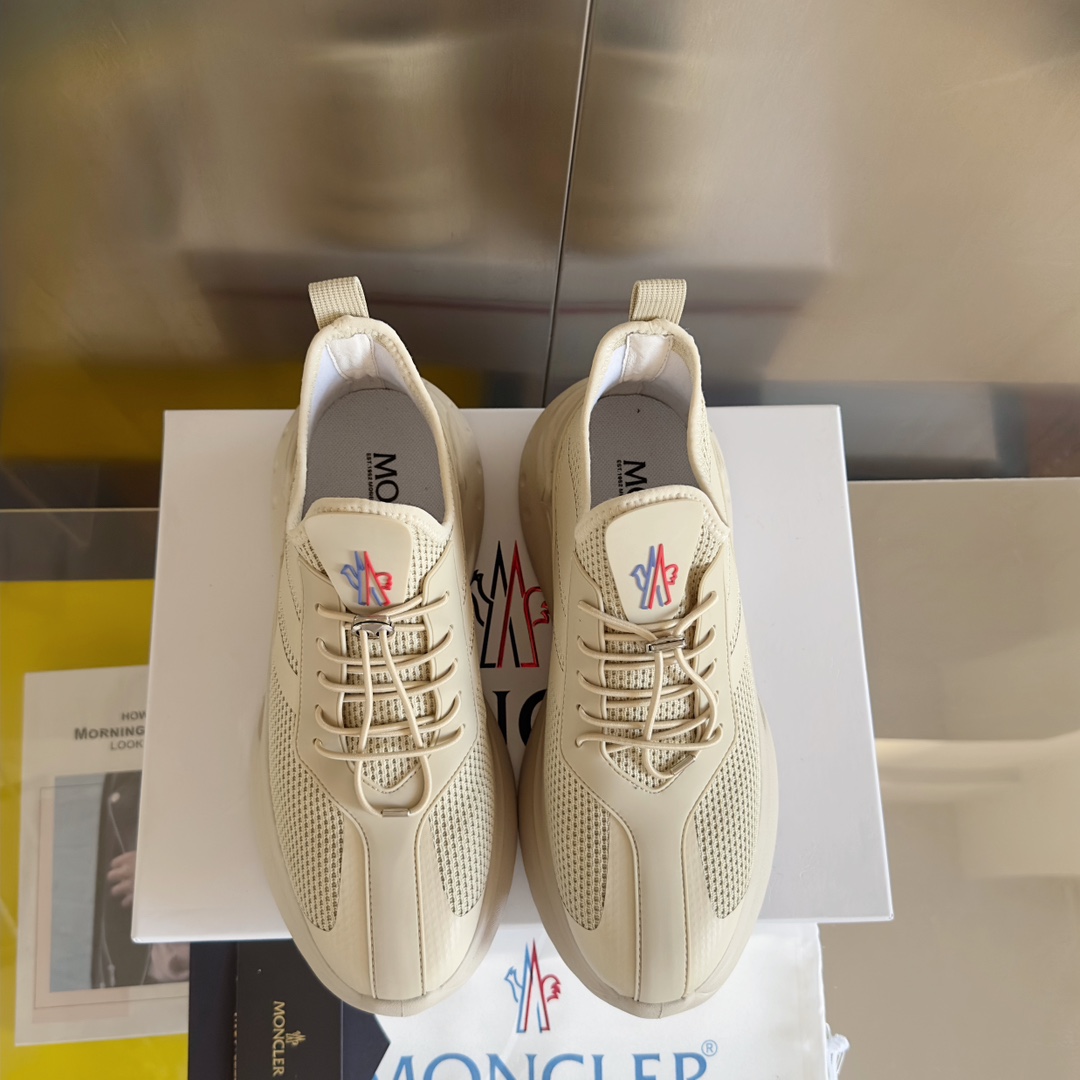 Moncler Male Sneakers Breathable M-l-s