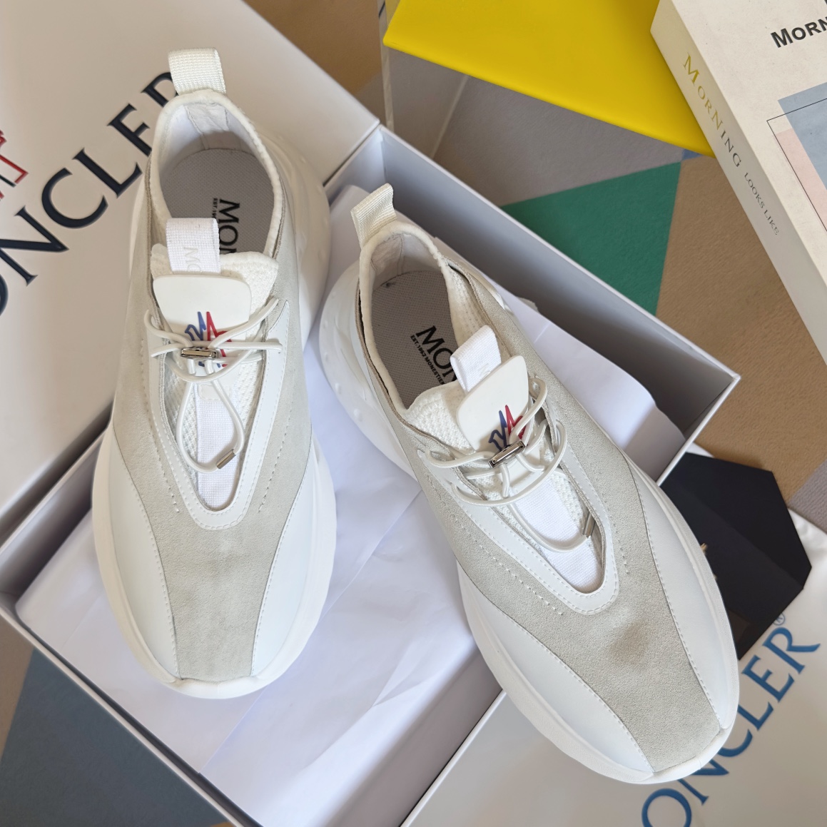 Moncler Male Sneakers Breathable M-l-s