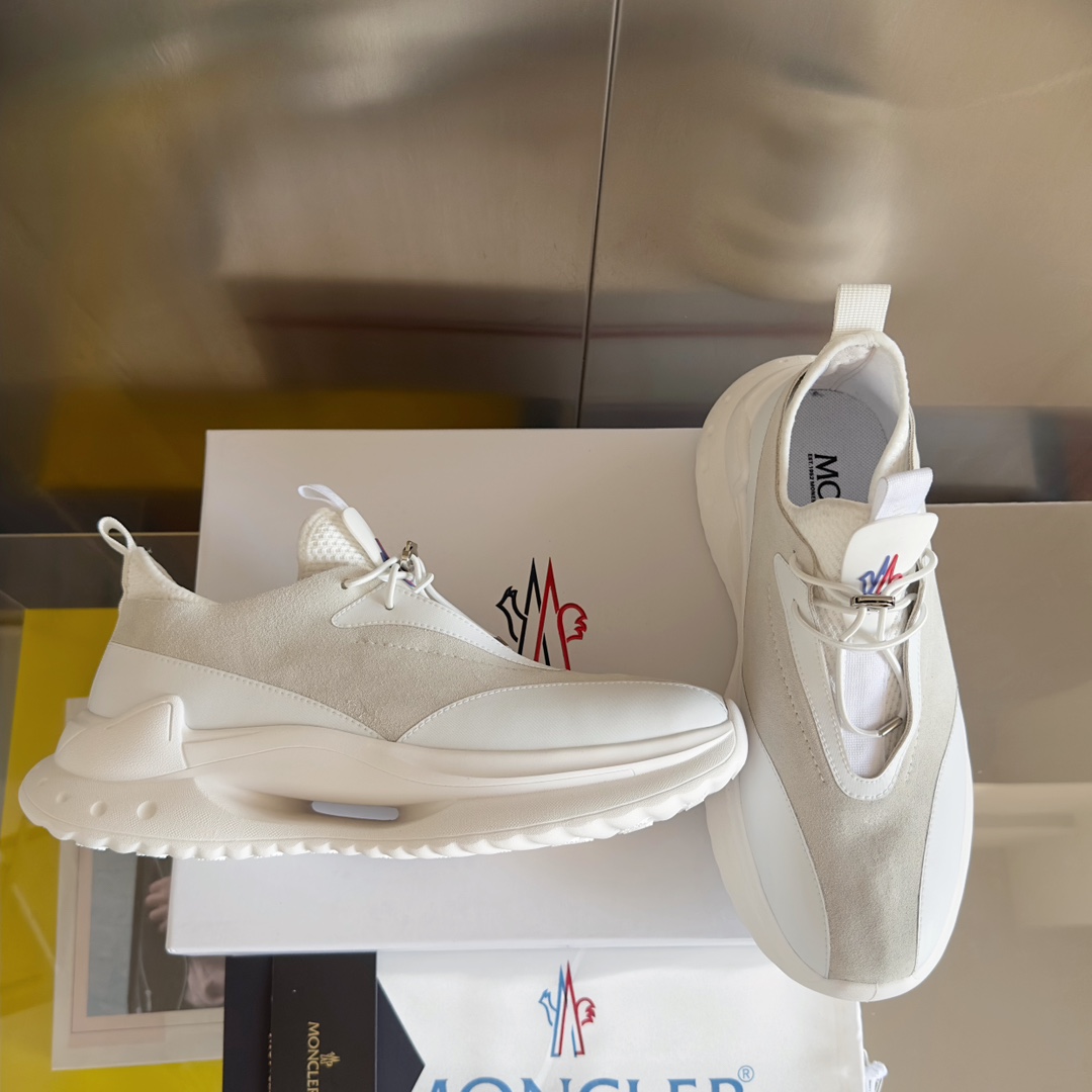 Moncler Male Sneakers Breathable M-l-s