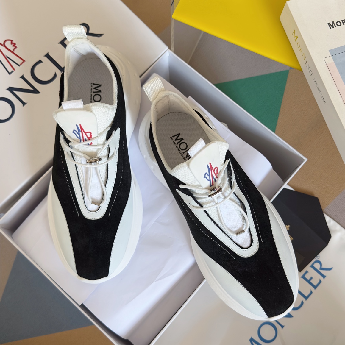 Moncler Male Sneakers Breathable M-l-s