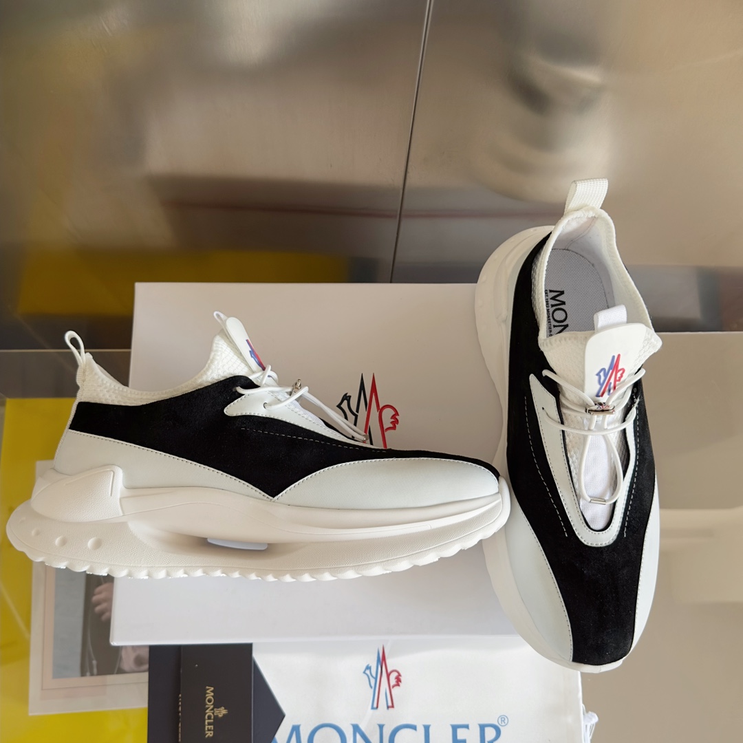 Moncler Male Sneakers Breathable M-l-s