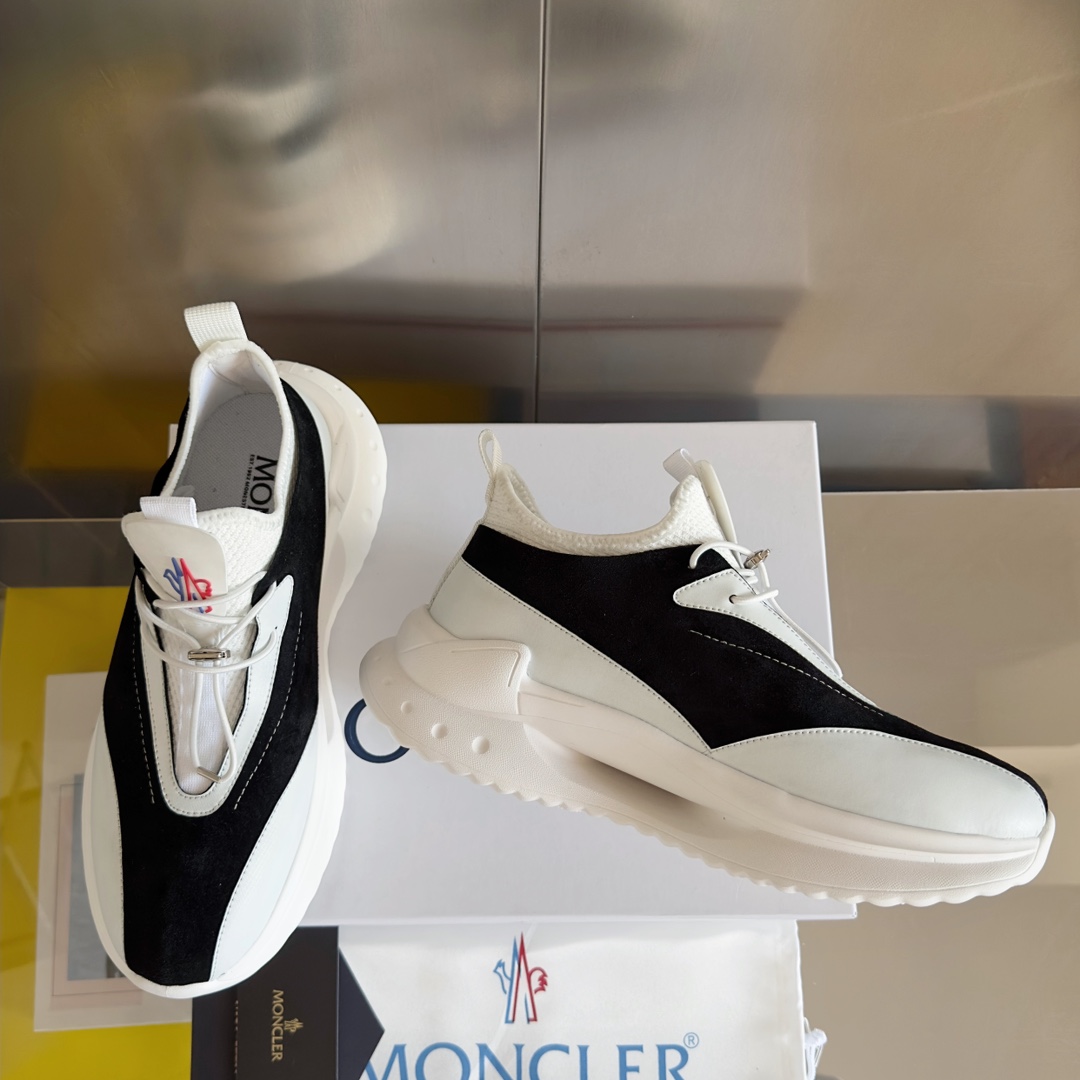 Moncler Male Sneakers Breathable M-l-s