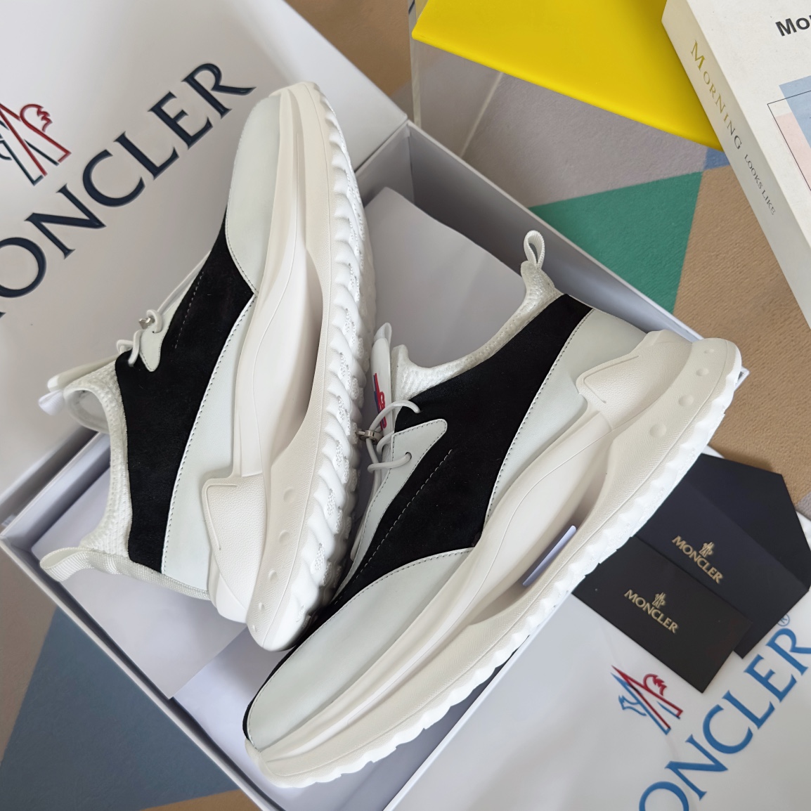 Moncler Male Sneakers Breathable M-l-s