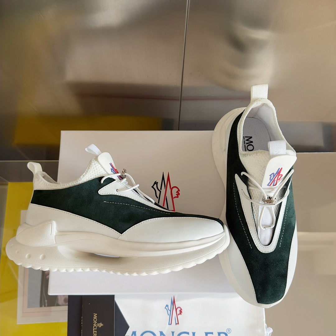 Moncler Male Sneakers Breathable M-l-s