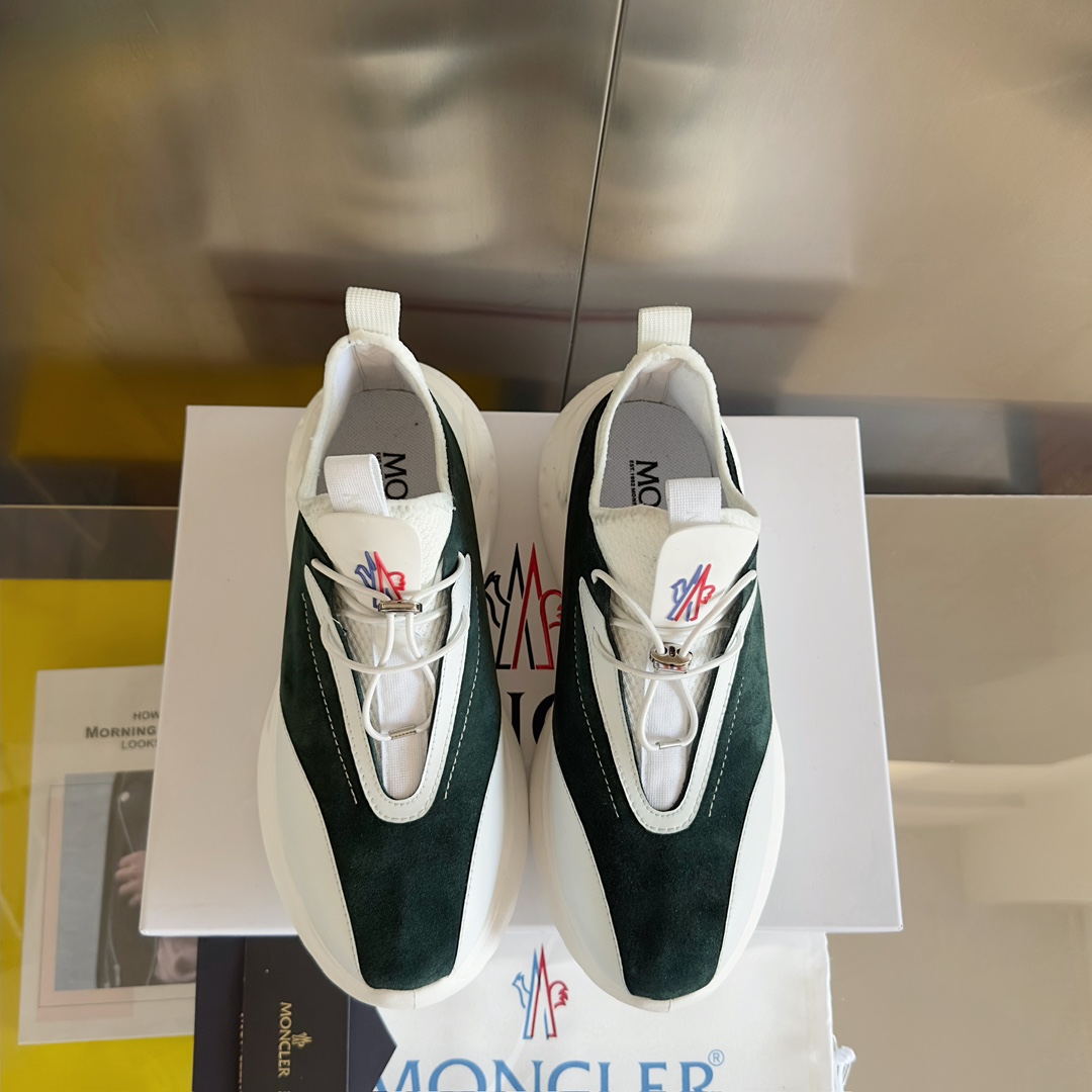 Moncler Male Sneakers Breathable M-l-s