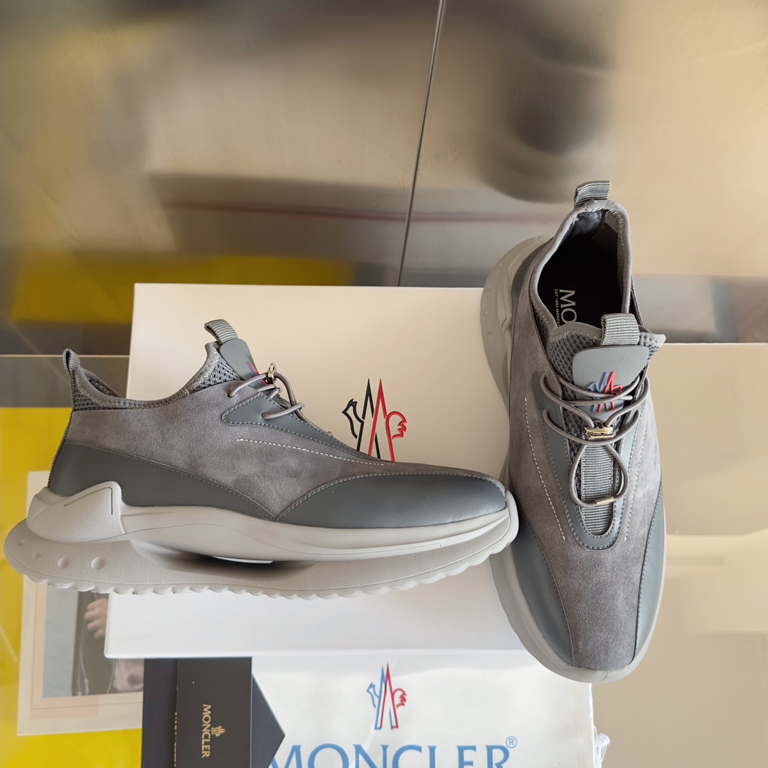 Moncler Male Sneakers Breathable M-l-s