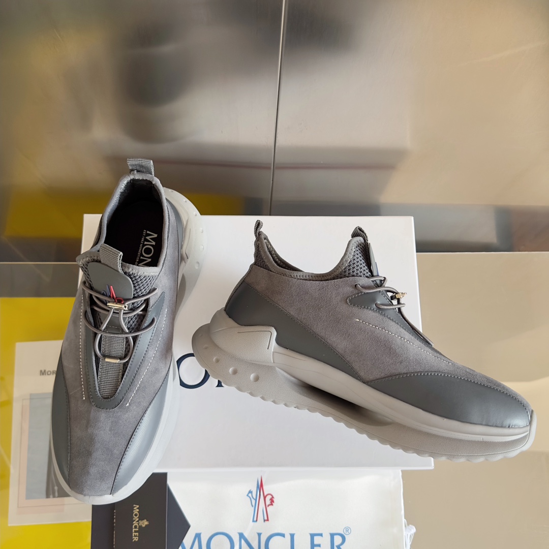 Moncler Male Sneakers Breathable M-l-s