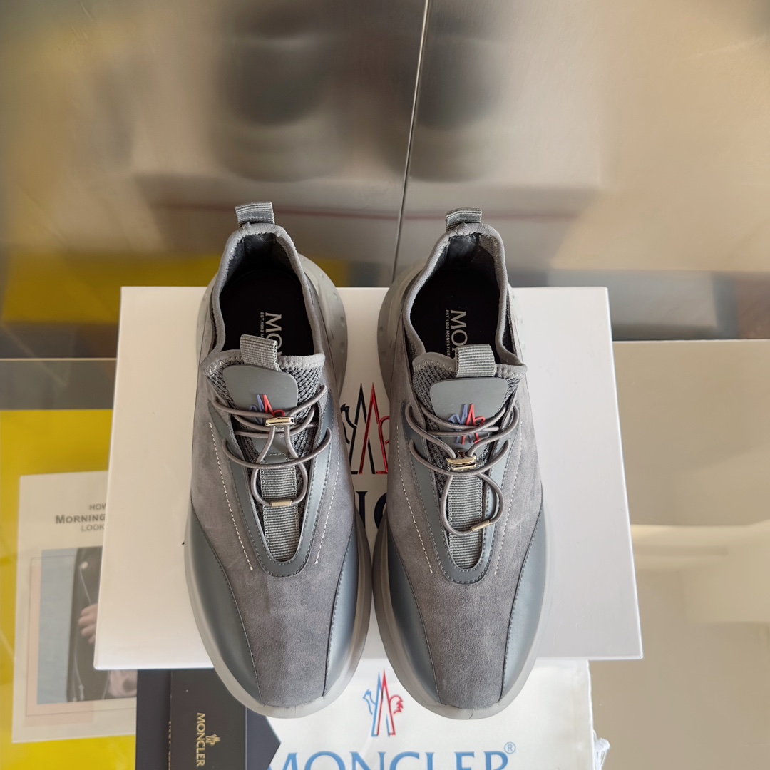 Moncler Male Sneakers Breathable M-l-s