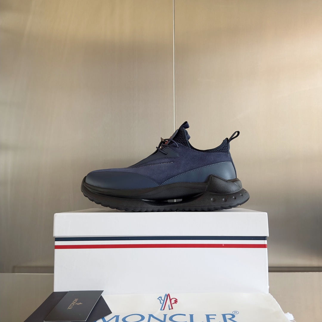 Moncler Male Sneakers Breathable M-l-s