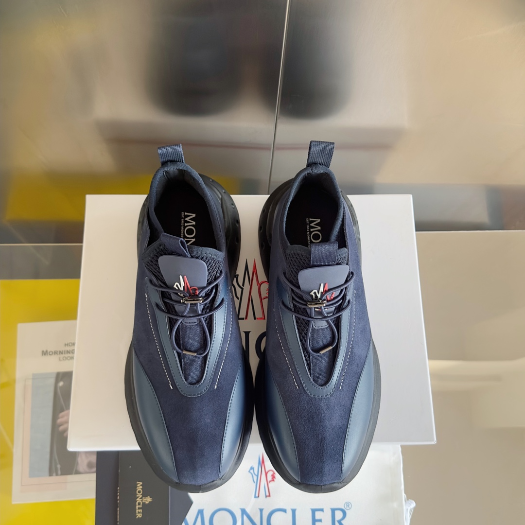 Moncler Male Sneakers Breathable M-l-s