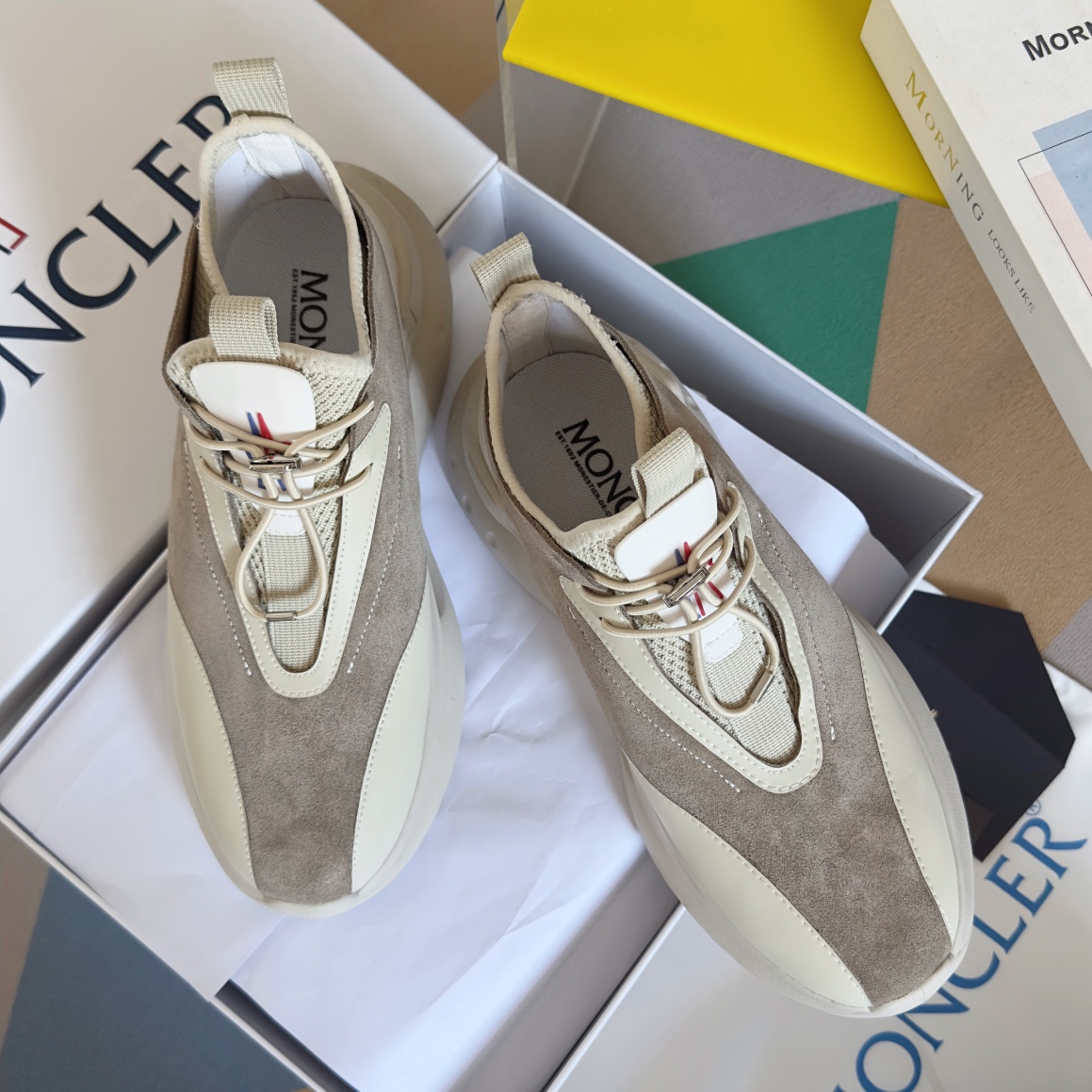 Moncler Male Sneakers Breathable M-l-s