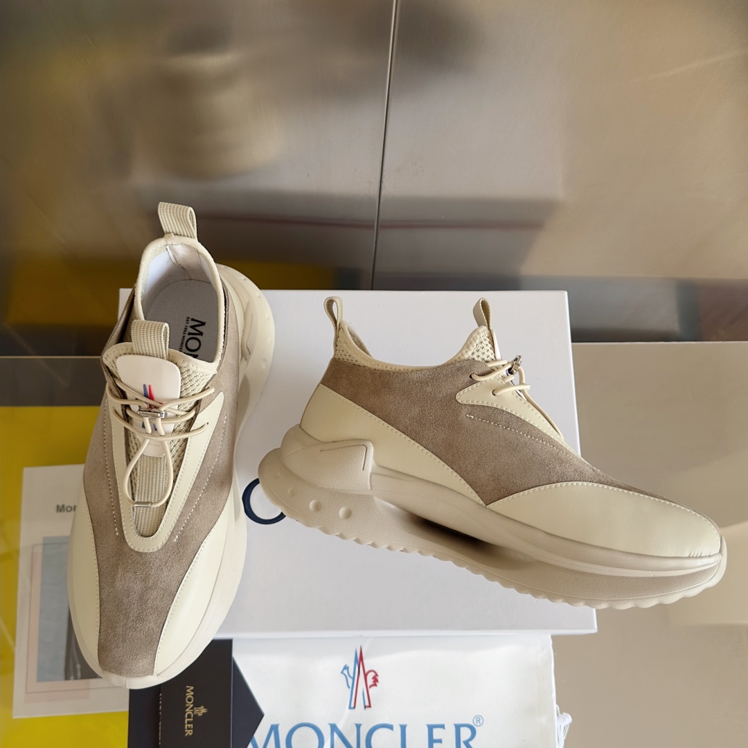 Moncler Male Sneakers Breathable M-l-s