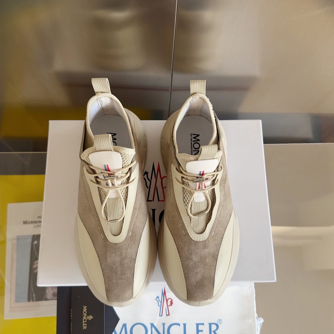 Moncler Male Sneakers Breathable M-l-s