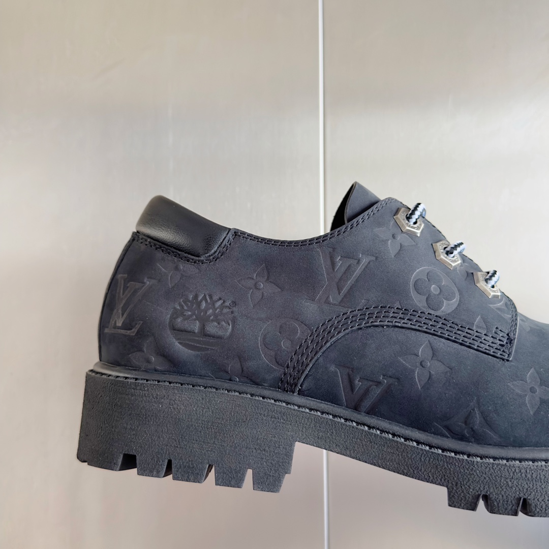 Louis Vuitton Timberland Male Boots Cow Leather Waterproof M-l-s