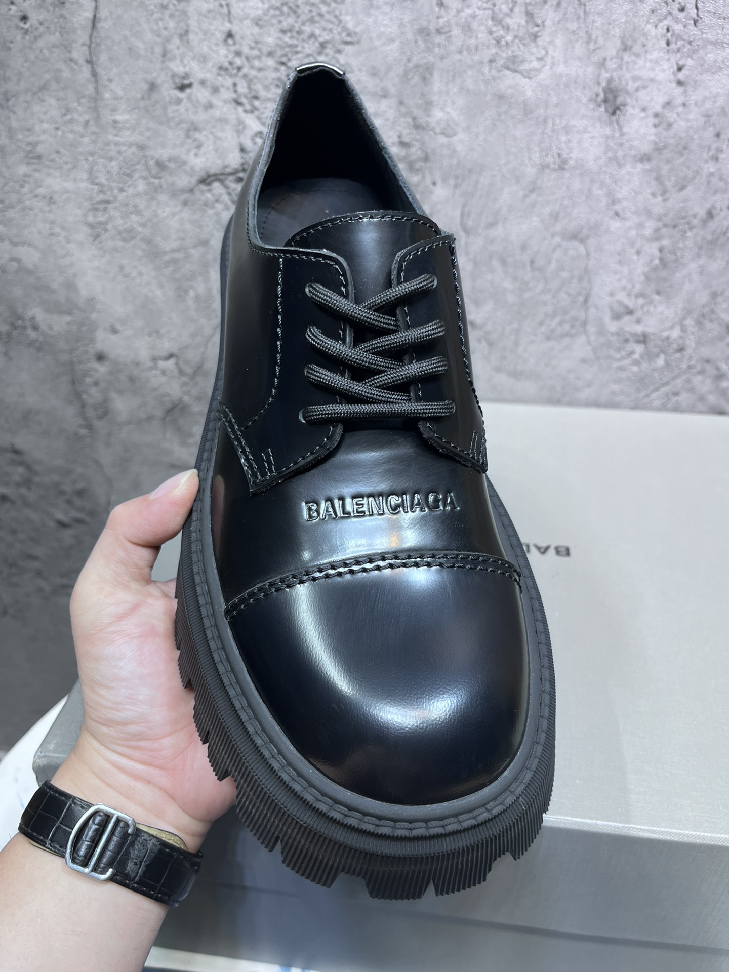 Balenciaga Leather Shoes Cow Leather M-l