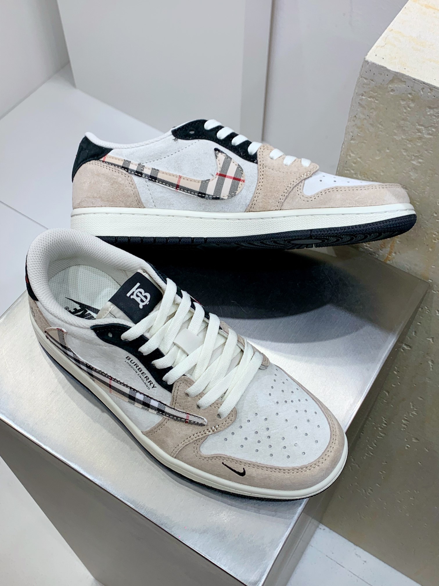 Burberry Jordan Nike Male Basic Shoes M-l