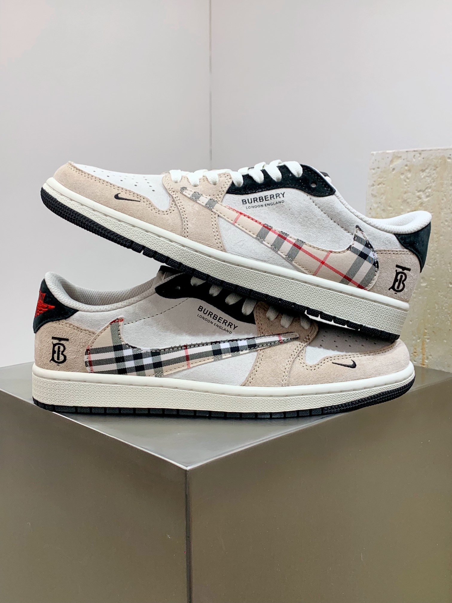 Burberry Jordan Nike Male Basic Shoes M-l