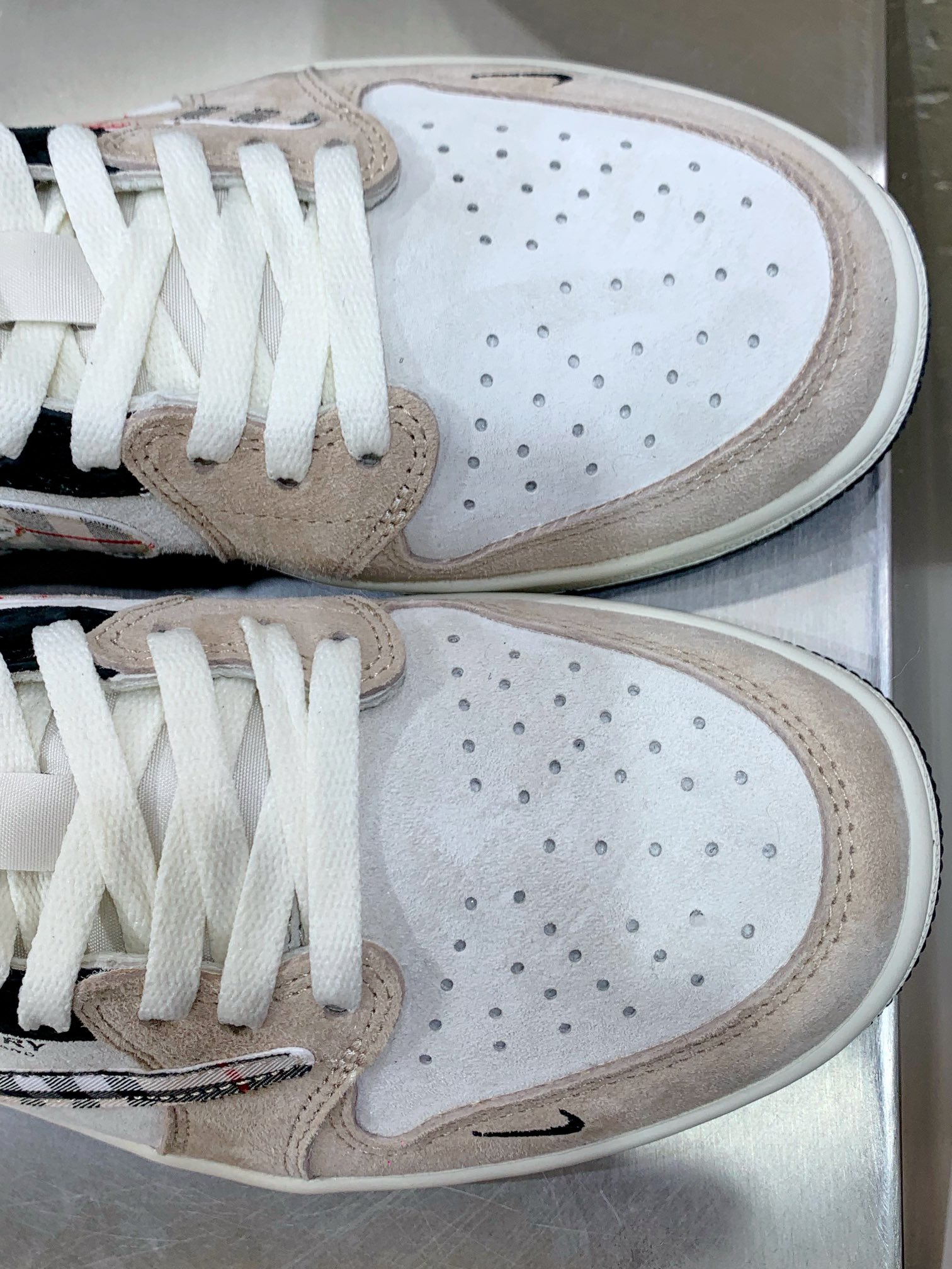 Burberry Jordan Nike Male Basic Shoes M-l