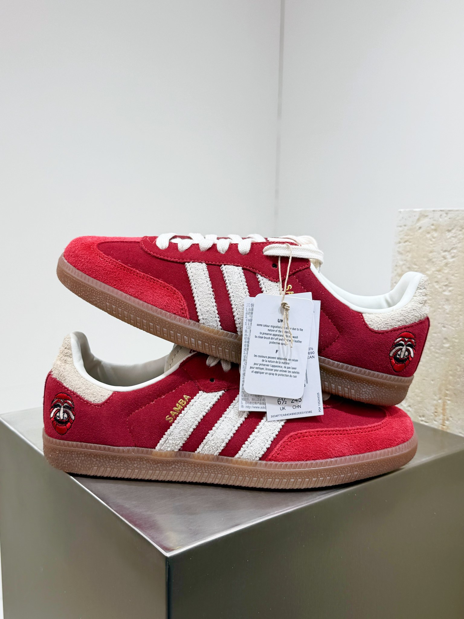 Adidas Calvin Klein Male Board Shoes Brown Breathable M-l-s