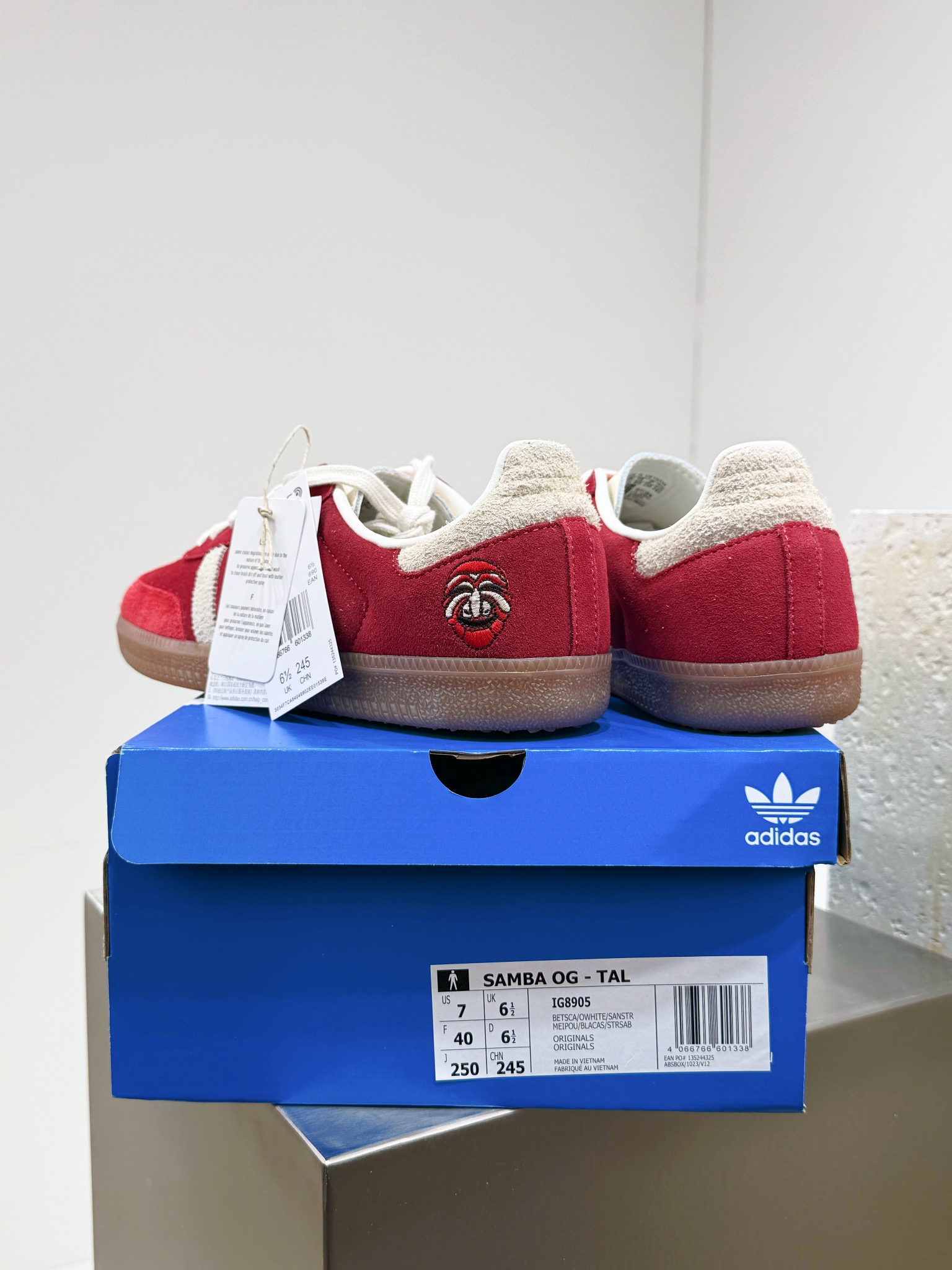 Adidas Calvin Klein Male Board Shoes Brown Breathable M-l-s